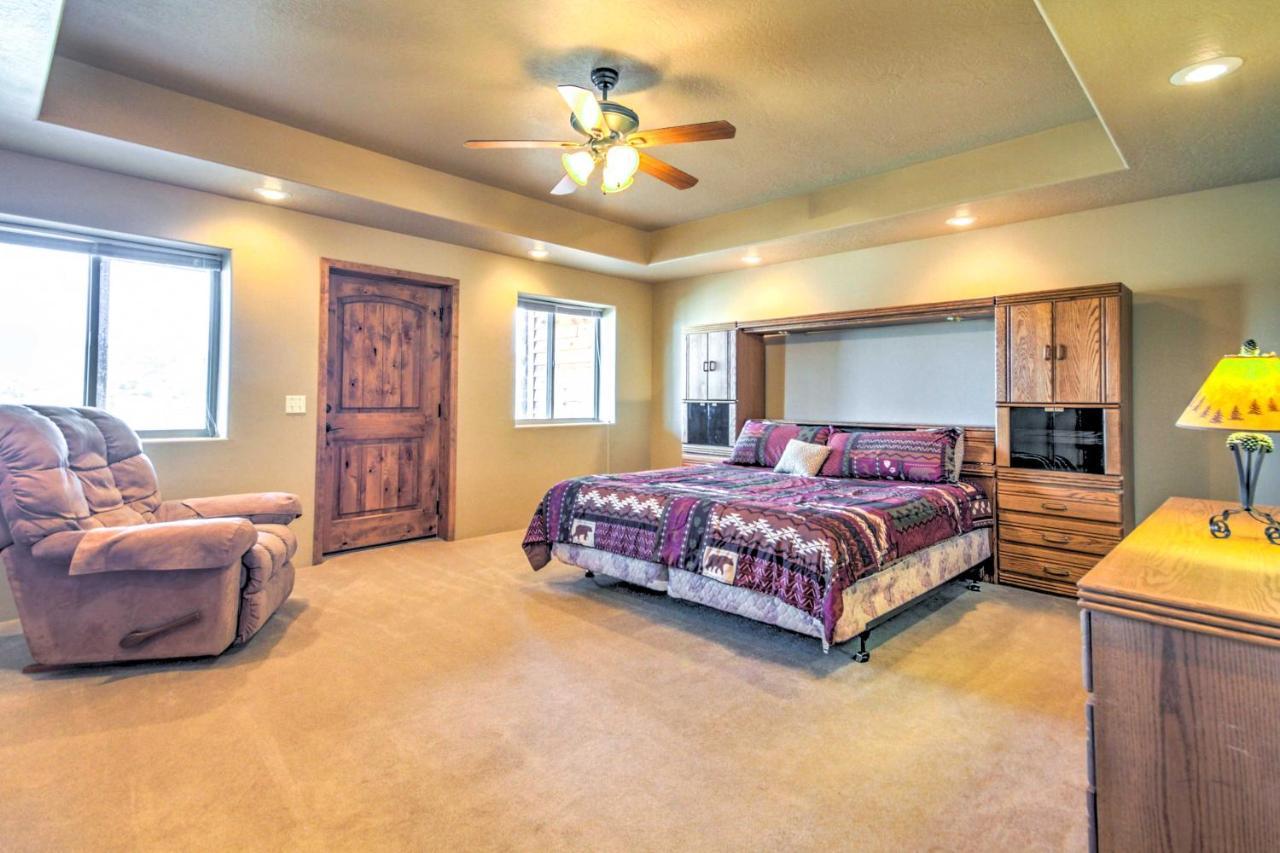 Rustic Bryce Canyon Home With Deck On Sevier River! Hatch Bagian luar foto